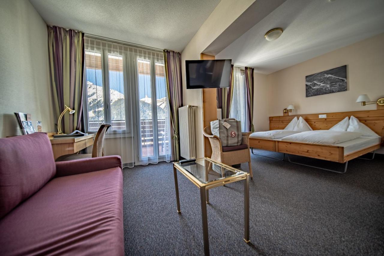 Alpine Hotel Wengen -Former Sunstar Wengen- Bagian luar foto