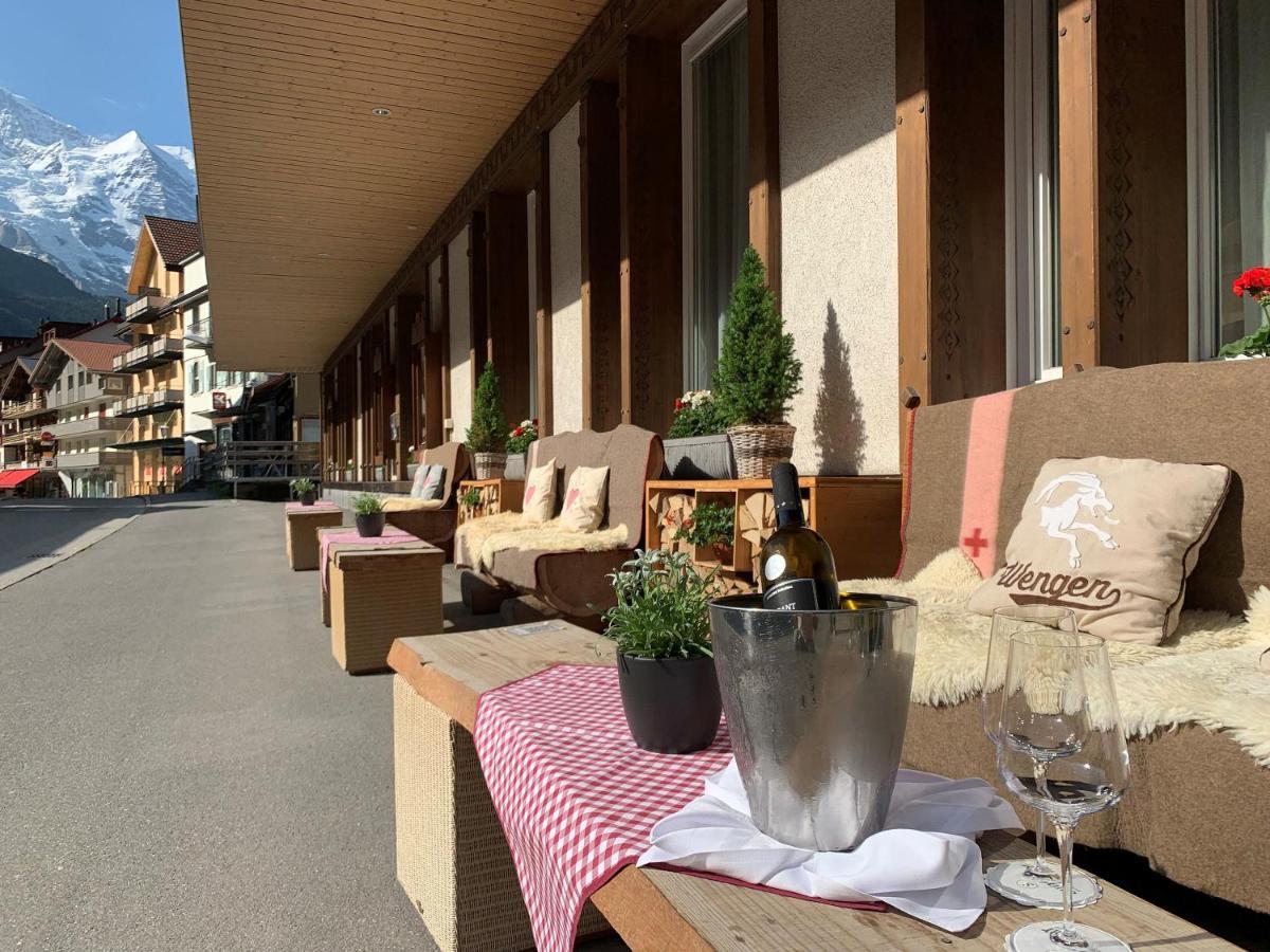Alpine Hotel Wengen -Former Sunstar Wengen- Bagian luar foto